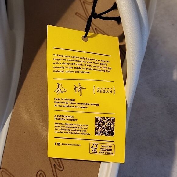 Lemon Jelly summer sandles 9.5 NWT - Picture 4 of 6